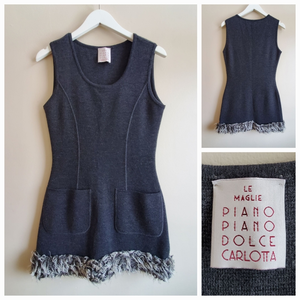 Le Maglie Piano Dolce Carlotta Vintage 1990's